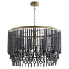 Estrella III Pendant in Tinted Raw Iron