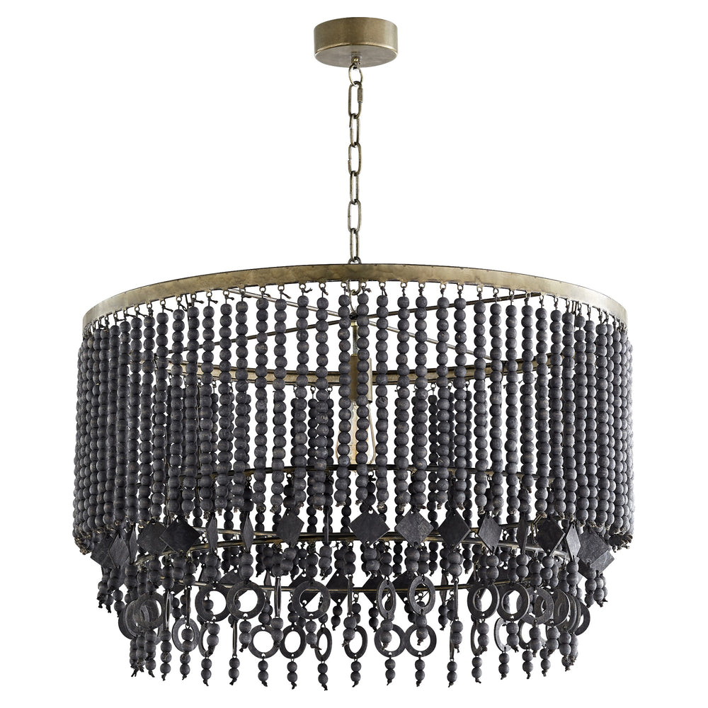 Estrella III Pendant in Tinted Raw Iron