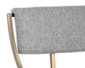 MAKENA COUNTER STOOL - MONUMENT PEBBLE