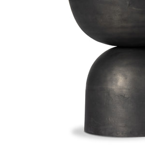 Corbett End Table In River Grey Marble