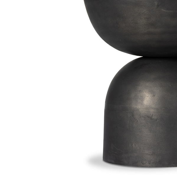 Corbett End Table In River Grey Marble