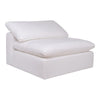 Clay Collection Slipper Chair in Cream White