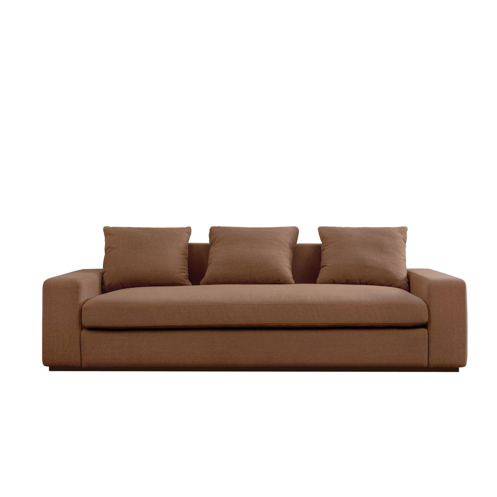 Moe's Thomas Sofa in Rust Polyester