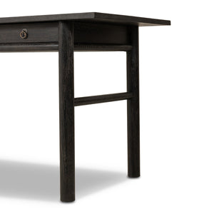 Griffith Desk - Distressed Black