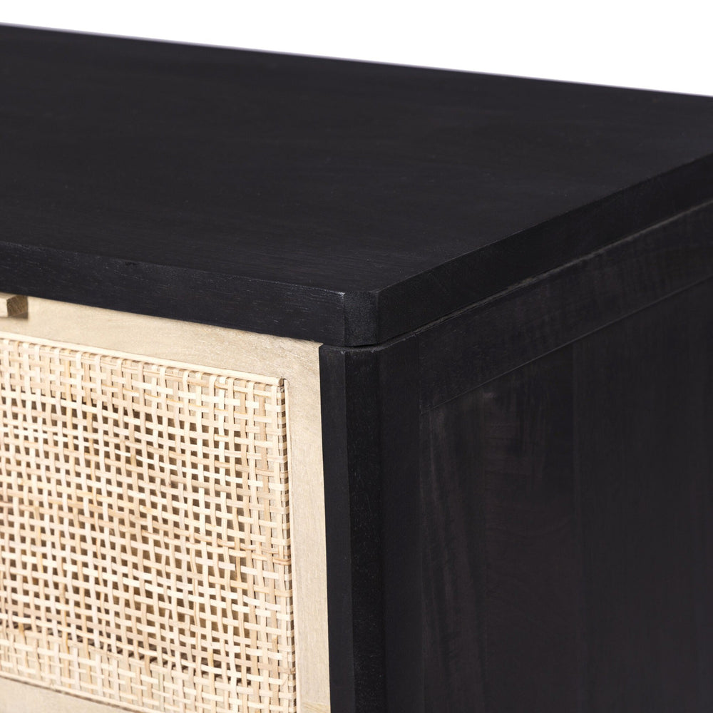 Sydney 9 Drawer Dresser In Black Wash