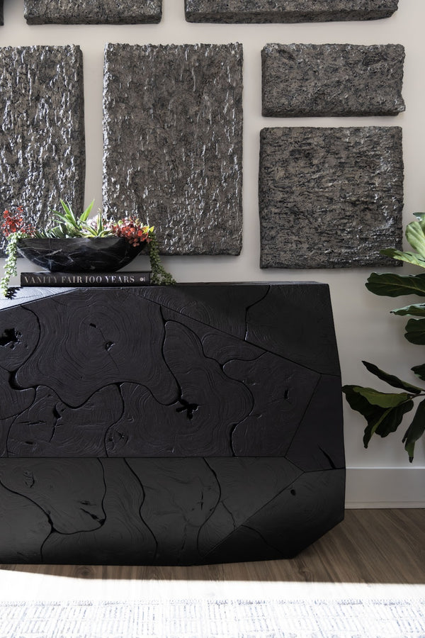 Prism Console Table, Black