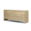 Torrington 6 Drawer Dresser - Sandy Oak Resawn