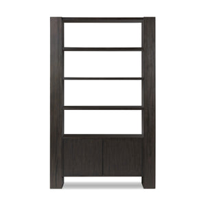 Fisher Bookcase - Smoked Black Veneer