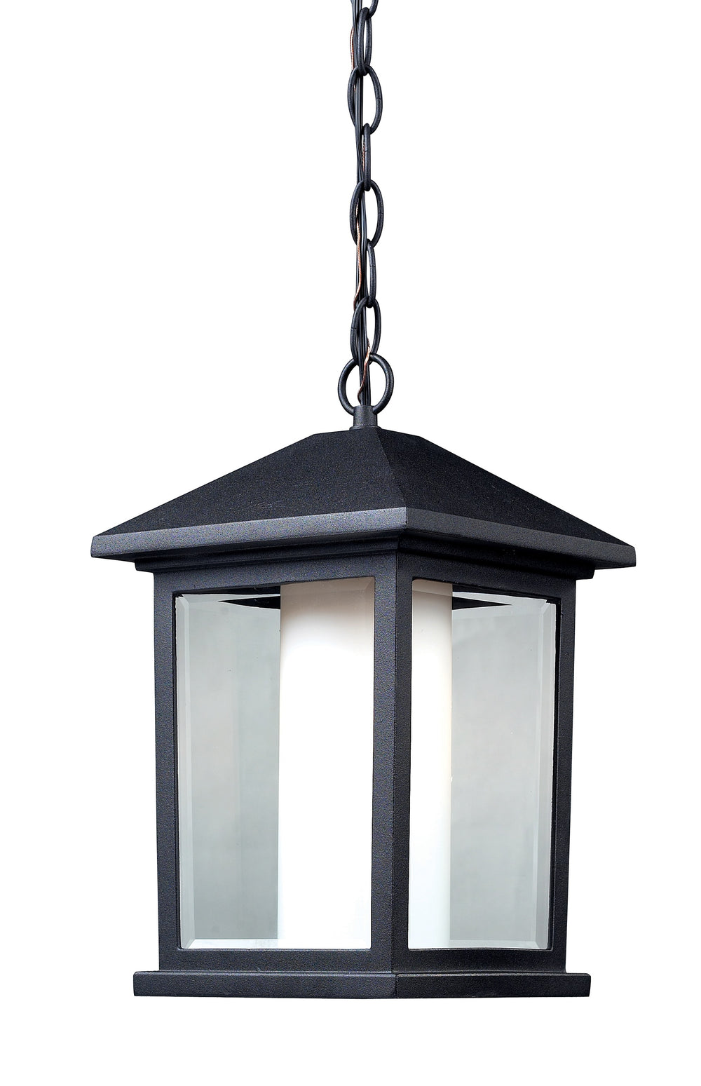 Mesa Outdoor Chain Light in Black Finish