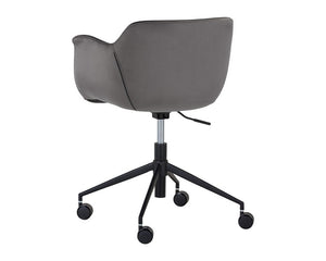 Owen Contemporary Office Chair - Town Grey / Roman Grey