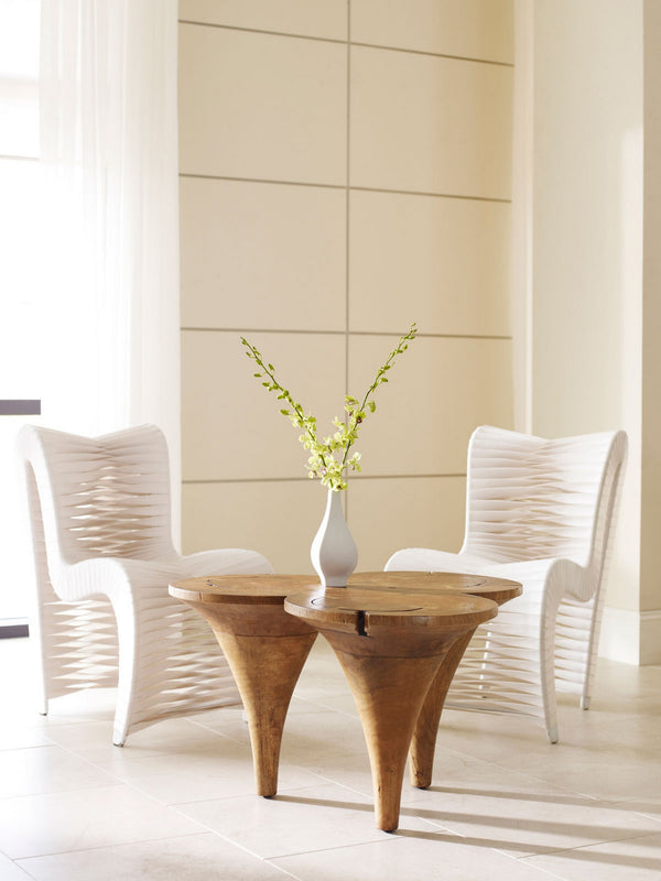Seat Belt Dining Chair,White