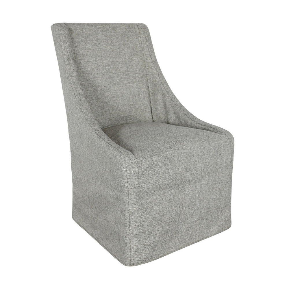 Warwick Upholstered Dining Chair with Casters