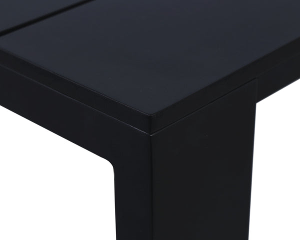 LUCERNE DINING TABLE - STERLING BLACK - 36"