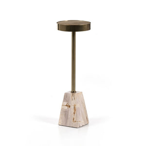 Galen End Table - Light Petrified Wood