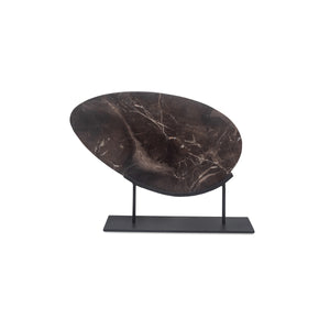 Moe's Galen Saint Laurent Brown Marble Sculpture