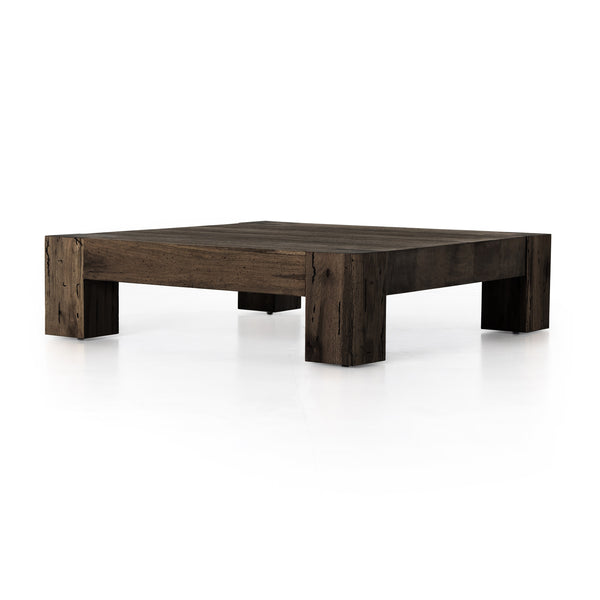 Abaso Coffee Table In Ebony Rustic