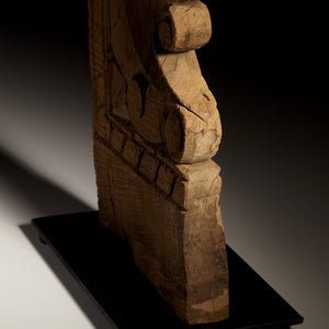 Med Neolithic Sculpture in Walnut