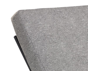 TAVIRA LOUNGER - CHARCOAL - LANIKAI SALT AND PEPPER