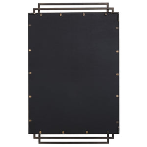 Amherst Brushed Gold Mirror