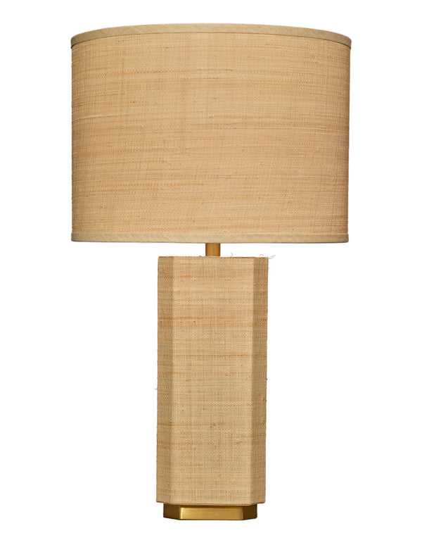 Utopia Raffia Table Lamp with Raffia Shade