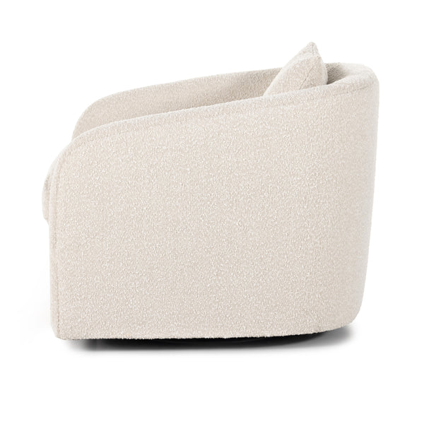 Topanga Swivel Chair In Knoll Natural