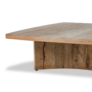 Brinton Square Coffee Table in Rustic