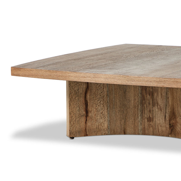 Brinton Square Coffee Table in Rustic