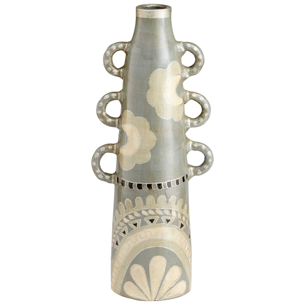 High Desert Vase In Olive Green