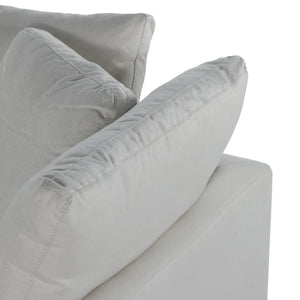 Stevie 5Pc Laf Sectional Sofa In Ivory