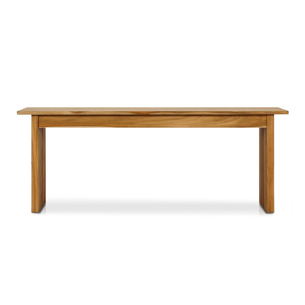 Chapman Outdoor Console Table - Natural Teak-FSC