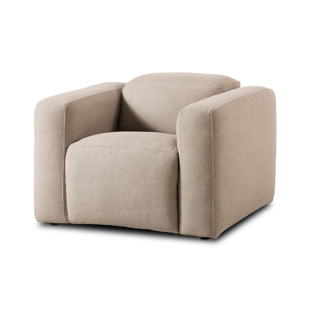 Radley Power Recliner Accent Chair - Crypton® Nomad Taupe