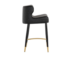 GIANNI COUNTER STOOL - DILLON STRATUS / DILLON BLACK