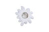 Compactum Succulent Wall Art, White Stone