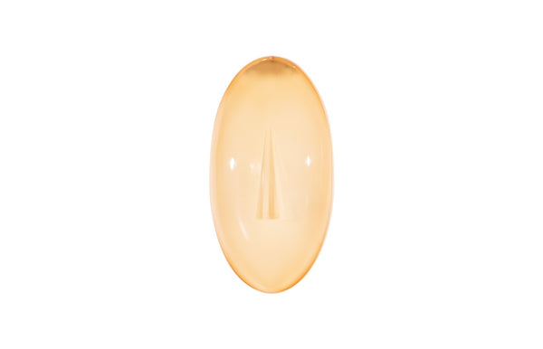 Oval Cycladic Wall Art, Yellow