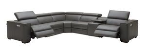 Killian Motion Sectional in Dark Grey