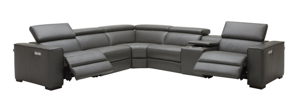Killian Motion Sectional in Dark Grey