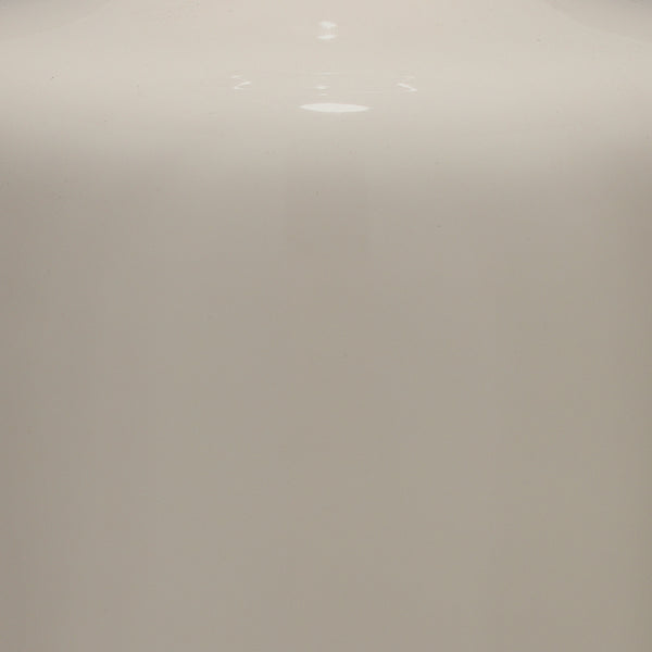 Milk Jug Glass Table Lamp, Cream
