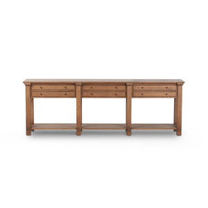 Gardendale Console Table - Tan Oak
