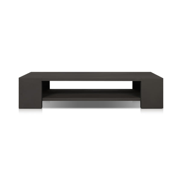 Roca Outdoor Metal Coffee Table - Bronze