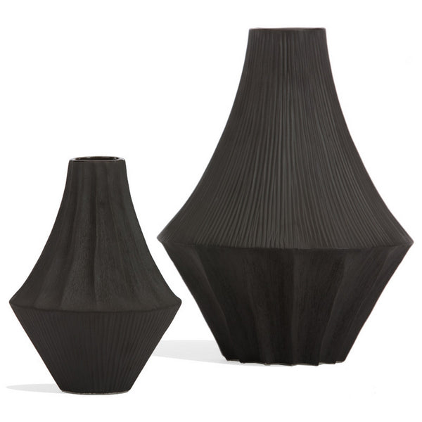 Raven Porcelain Vases