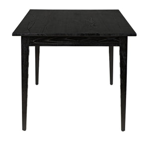 Pericles Sungkai/Mindi and Veneer Table/Desk in Charcoal Black