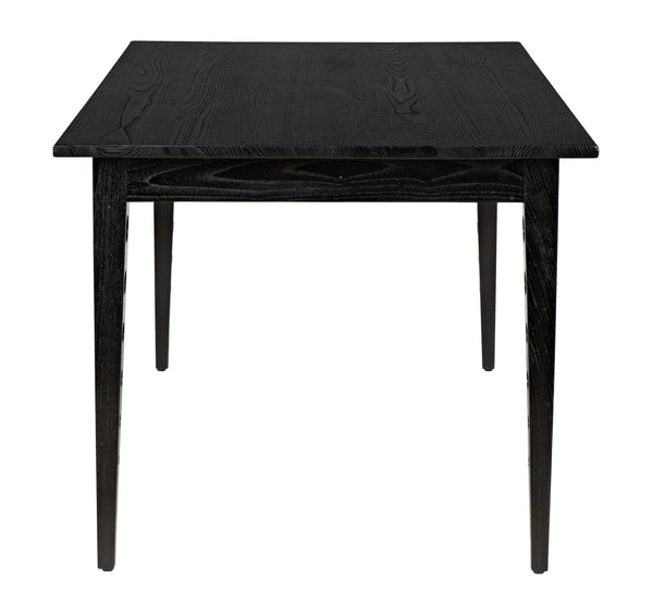 Pericles Sungkai/Mindi and Veneer Table/Desk in Charcoal Black