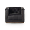Maxx Swivel Chair In Heirloom Black
