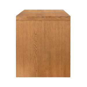 Posada Desk In Amber Oak Veneer