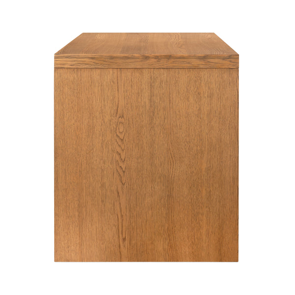 Posada Desk In Amber Oak Veneer