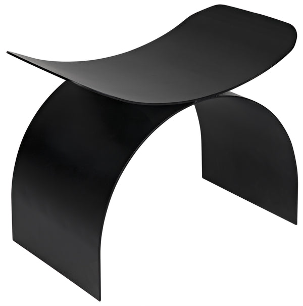 Papillon Stool, Black Steel