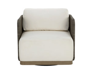 RAVENNA SWIVEL ARMCHAIR - STINSON CREAM