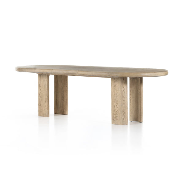 Jaylen Extension Dining Table In Yucca Oak