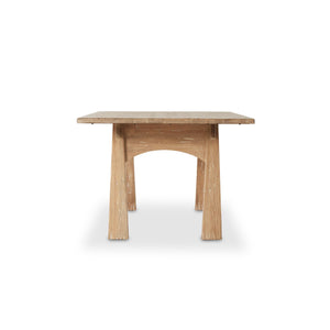 Clanton Dining Table In Aged Light Pine