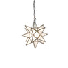 SM FROSTED STAR CHANDELIER